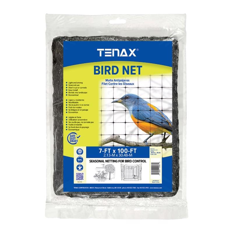 Tenax 2A220063 100 ft. L X 7 ft. W 1 pk Bird Netting