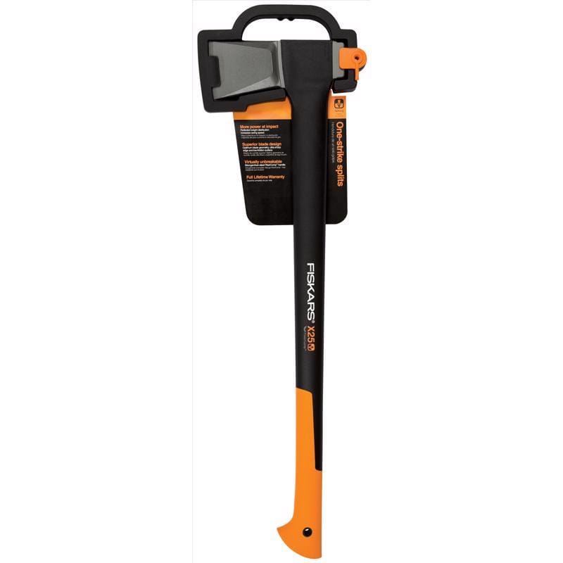 Fiskars 1050352 X25 Single Bit Splitting Axe Fiberglass Handle