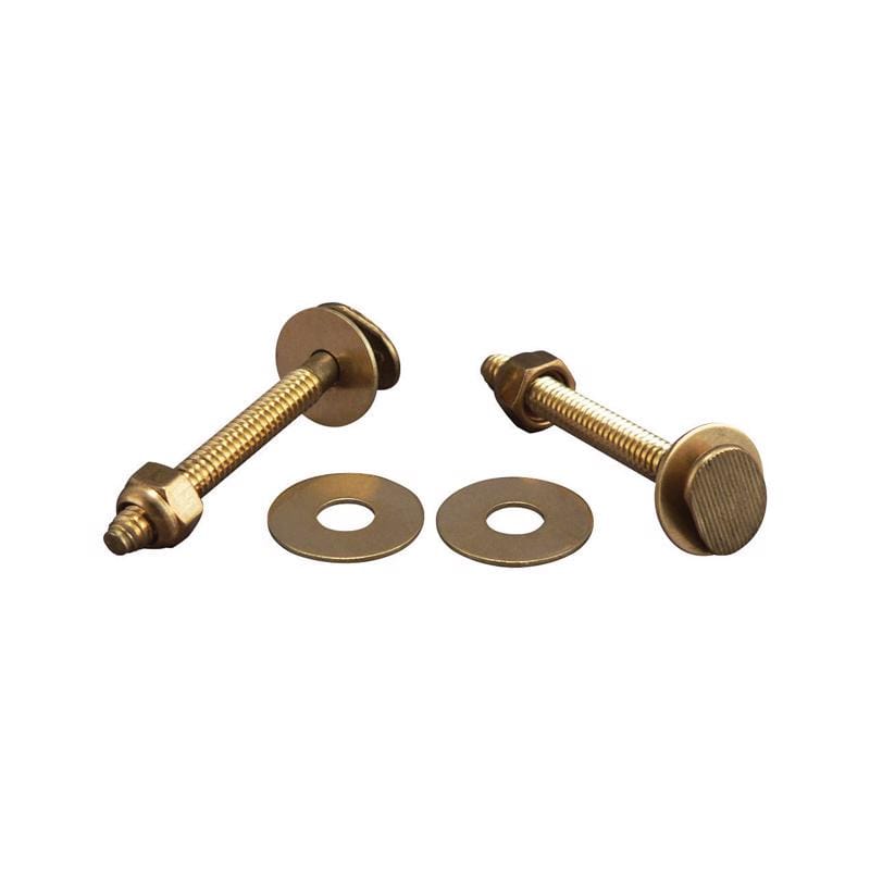 Plumb Pak PP830-49 Toilet Bolt Set Brass