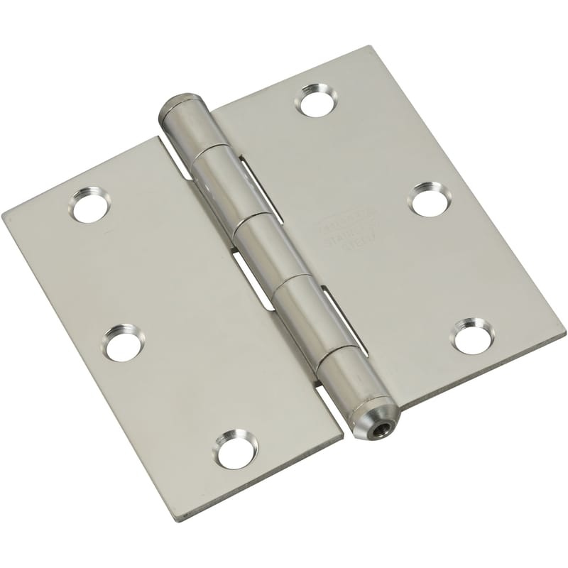 National Hardware N830-277 3 in. L Stainless Steel Door Hinge 1 pk