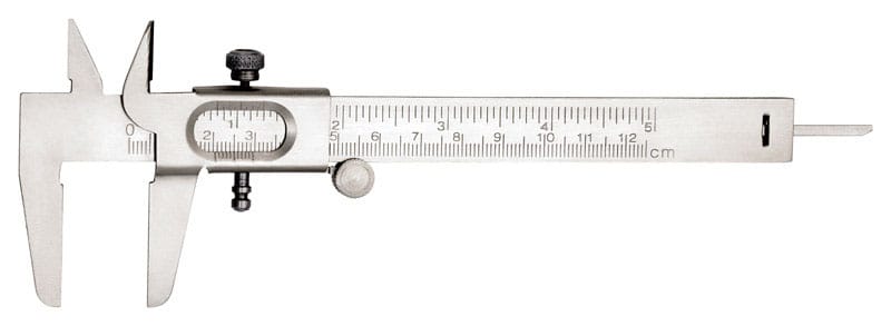 Empire 2784 7-1/2 in. L X 2-5/8 in. W Vernier Caliper 5 in. Silver 1 pc