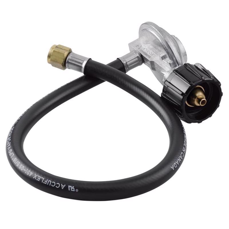 Weber 7502 Rubber Gas Line Hose and Regulator 24 in. L X 4 in. W For Weber
