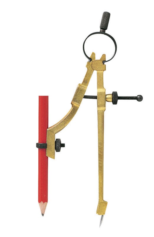 General 842 9 in. Pencil Compass 2 pc