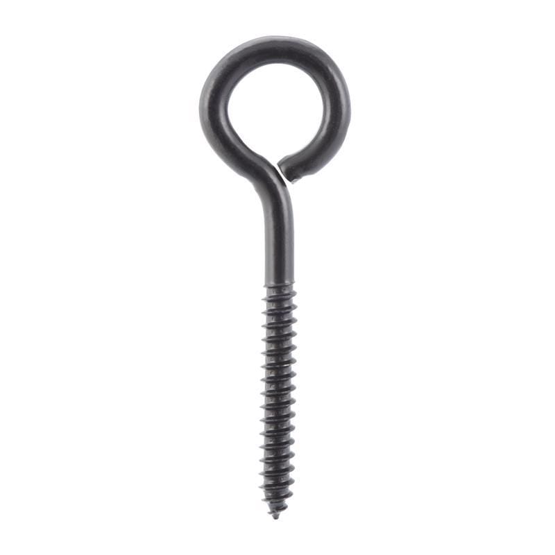 Wright 02-3463-305 5/16 in. D X 4 in. L Black Steel Lag Screw Eye 225 lb 1 pk