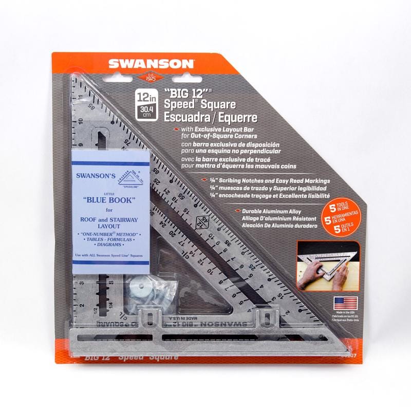 SWANSON S0107 SQUARE SPEED12"TRI MITER