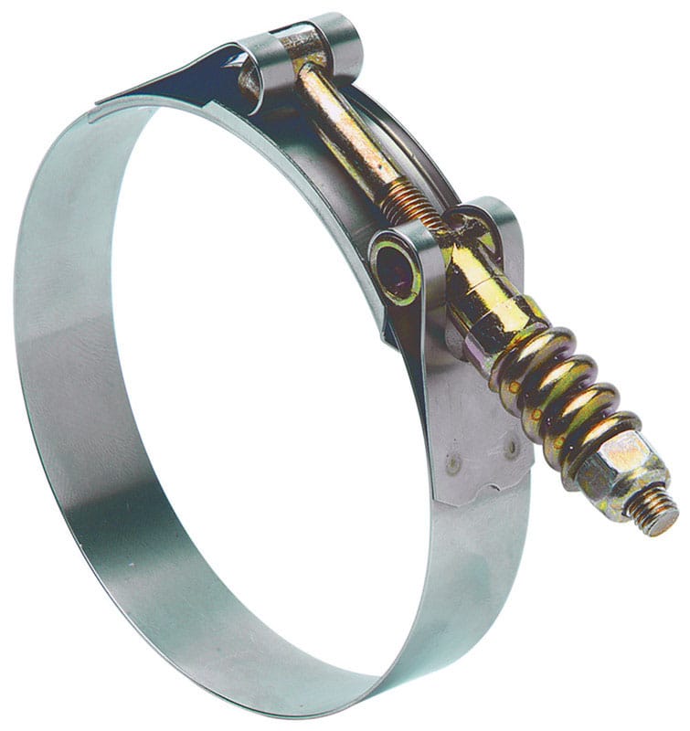 Ideal Tridon 300300356553 3-9/16 in. 3-7/8 in. SAE 356 Hose Clamp Stainless Steel Band T-Bolt