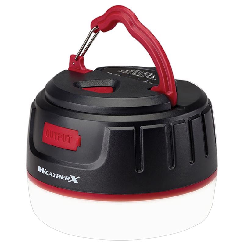 Weatherx XPCW19B Multicolored LED Lantern/Power Bank