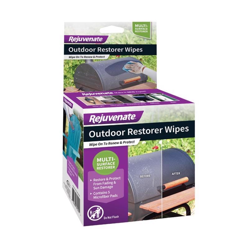 Rejuvenate HG-R92000 Microfiber Restorer Wipe 4 in. W X 4 in. L 5 pk