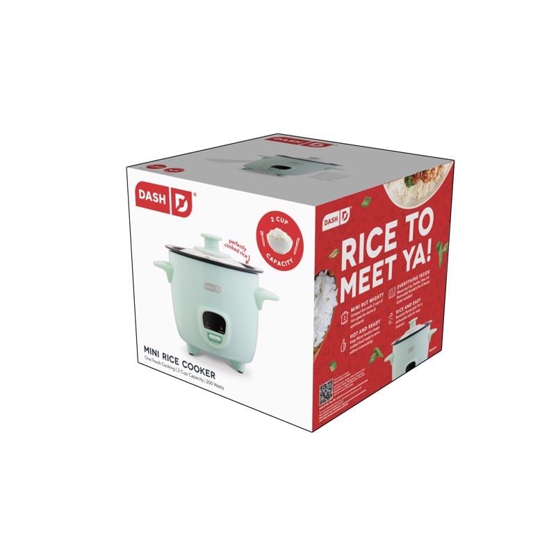 Dash DRCM20005 Blue 2 cups Rice Cooker