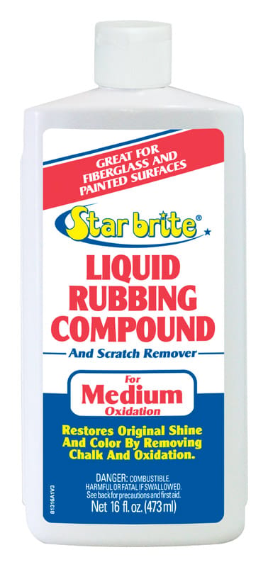 Star Brite 81316 Liquid Rubbing Compound 16 oz