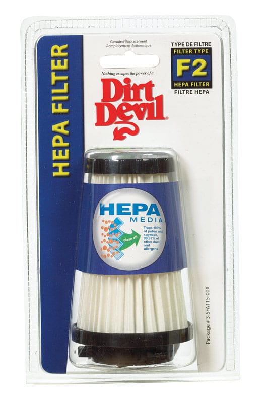 Dirt Devil 3SFA11500X Vacuum Filter For For use in dynamite quick vacuum 1 pk F2 Filter