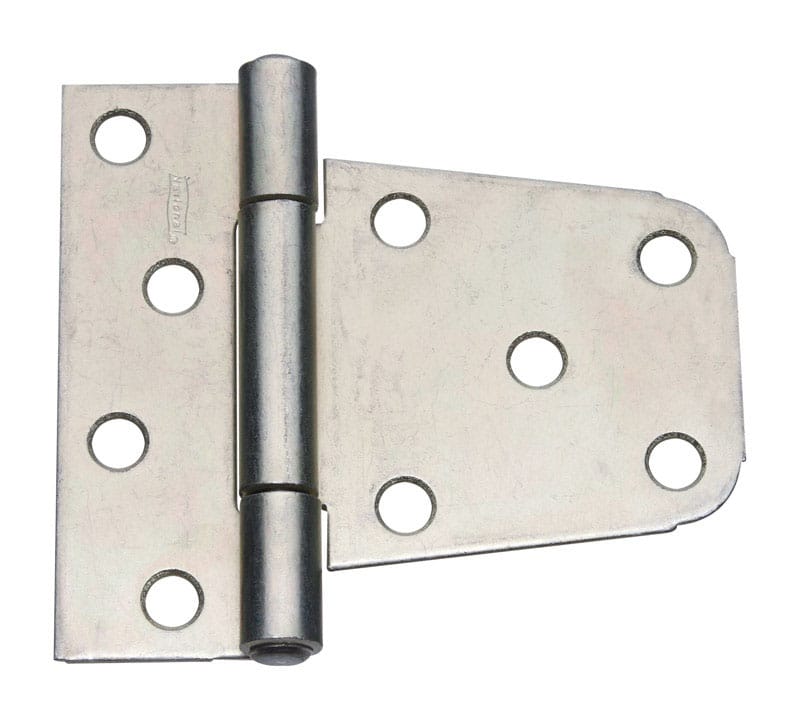National Hardware N223-875 3.5 in. L Zinc-Plated Silver Steel Extra Heavy Gate Hinge 1 pk
