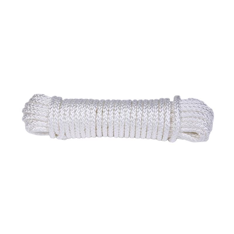 Koch Industries 5231025 5/16 in. D X 50 ft. L White Diamond Braided Nylon Rope