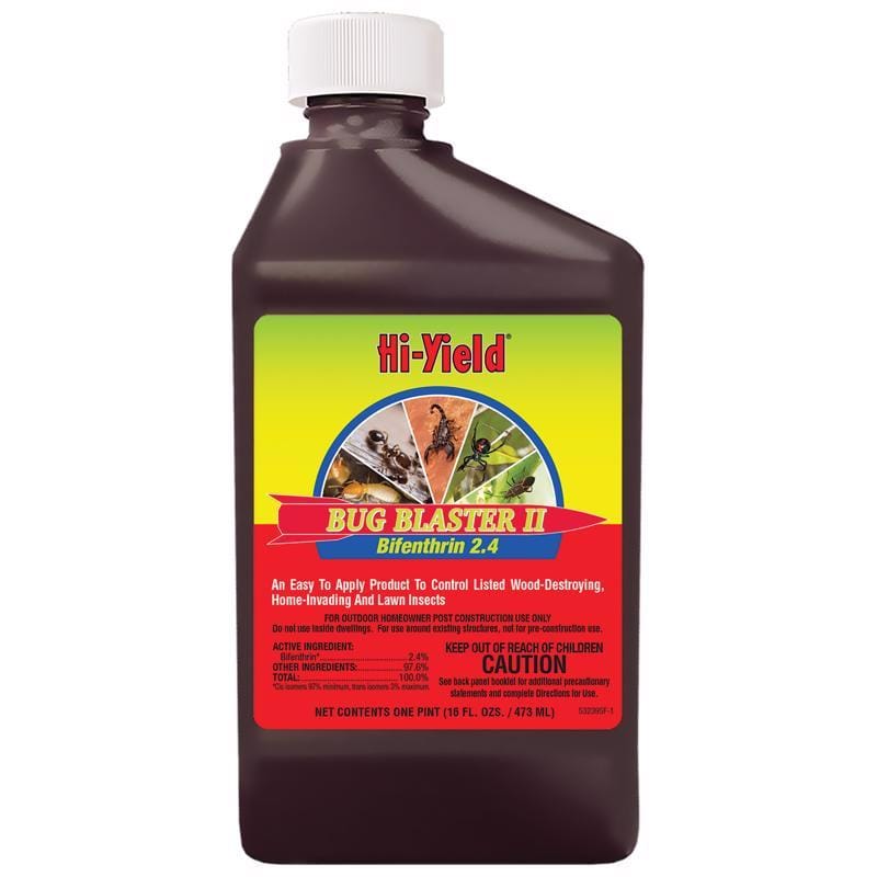 Hi-Yield 32395 Bug Blaster II Insect Killer Liquid Concentrate 16 oz