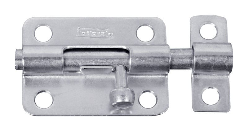 National Hardware N151-555 3 in. L Zinc-Plated Steel Barrel Bolt 1 pk