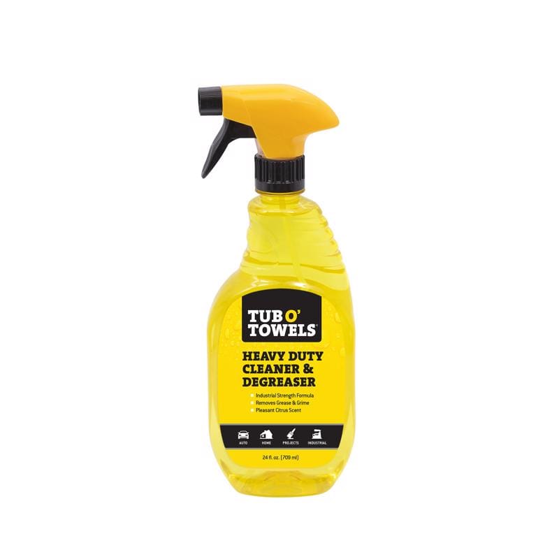 Tub O' Towels TW24-SPR Citrus Scent Cleaner and Degreaser 24 fl. oz. Spray