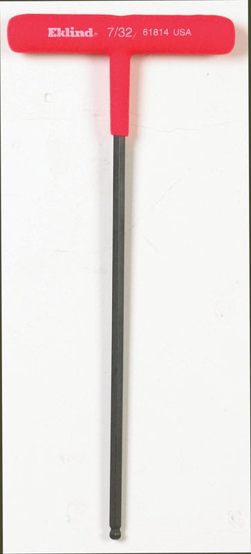 Eklind 61814 Power-T 7/32 in. SAE T-Handle Ball End Hex Key 1 pc