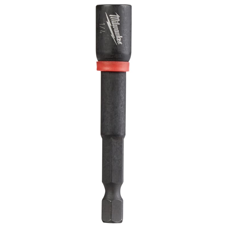 Milwaukee 49-66-4532 Shockwave 1/4 in. X 2-9/16 in. L Steel Nut Driver 1 pc