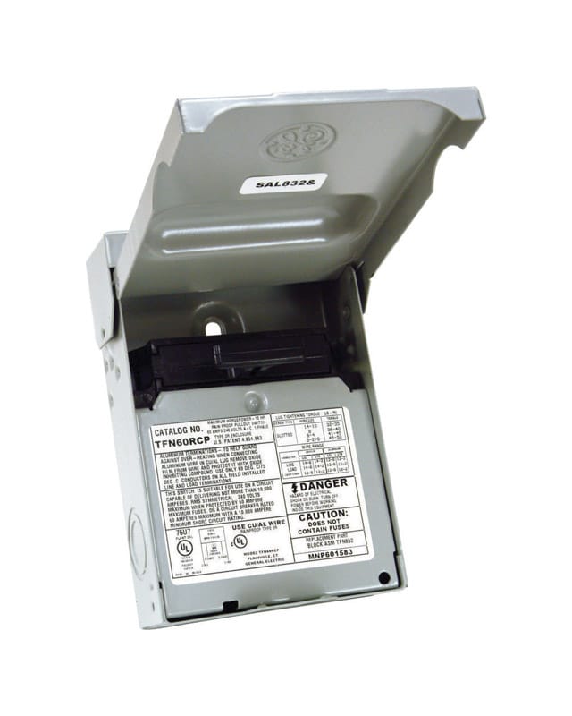 Abb U065PP 60 amps Non-Fusible 2-Pole AC Disconnect