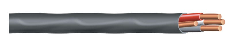 Southwire 63950002 125 ft. 6/3 Stranded Romex Type NM-B WG Non-Metallic Wire