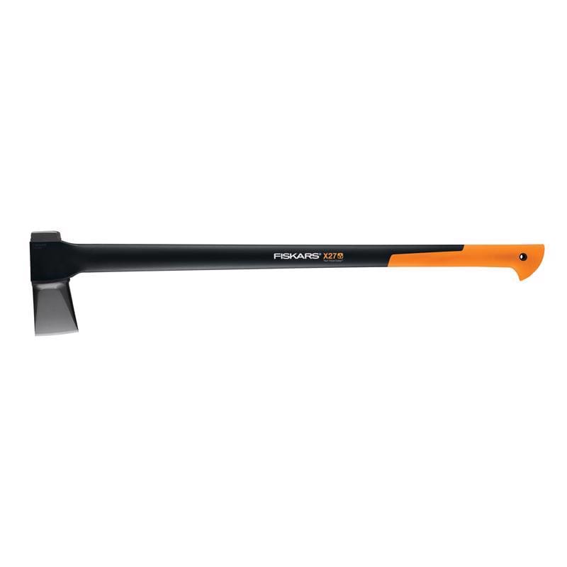 Fiskars 1050258 X27 6.3 lb Single Bit Splitting Axe Fiberglass Handle