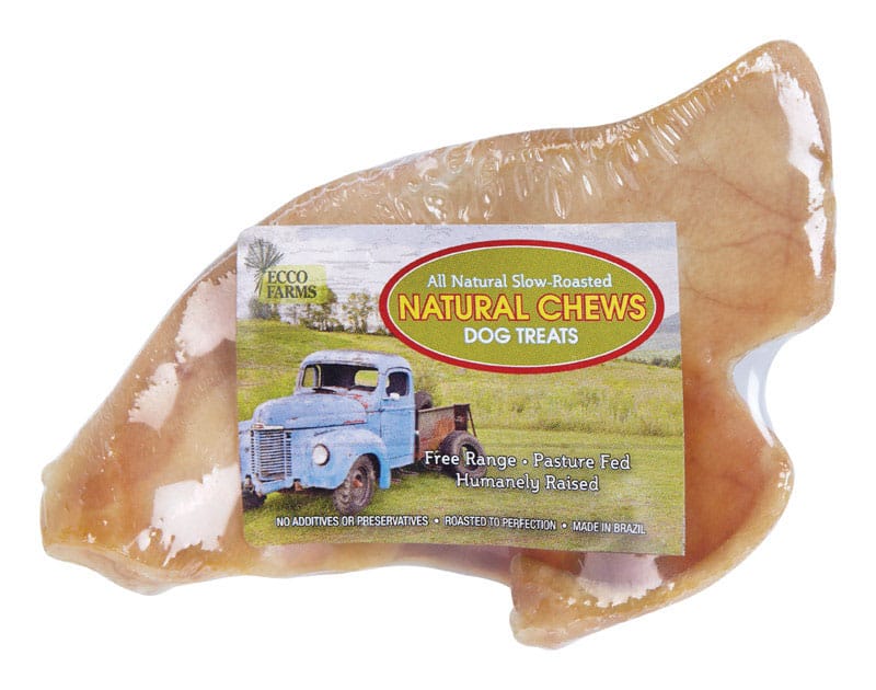 Ultra Chewy 8290 Natural Pig Ear Treats For Dogs 1 pk