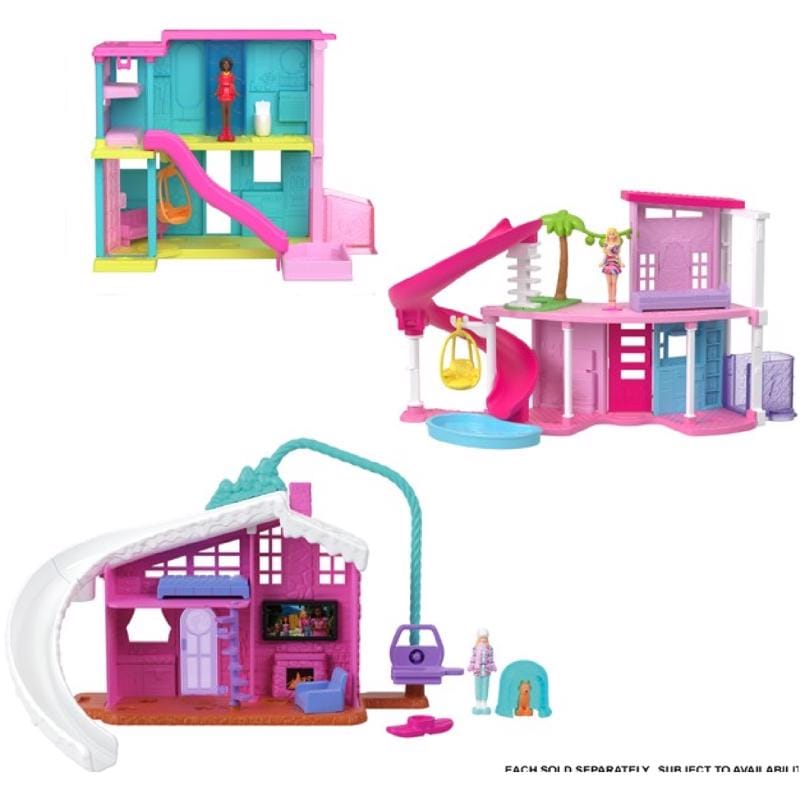 Barbie JLG70 Mini Barbie Land House Doll Assorted