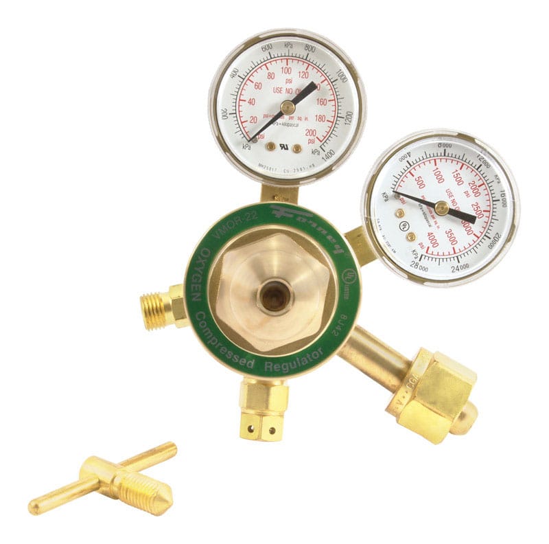 Forney 87090 7.75 in. L X 8.625 in. W Welding Oxygen Regulator 1 pc