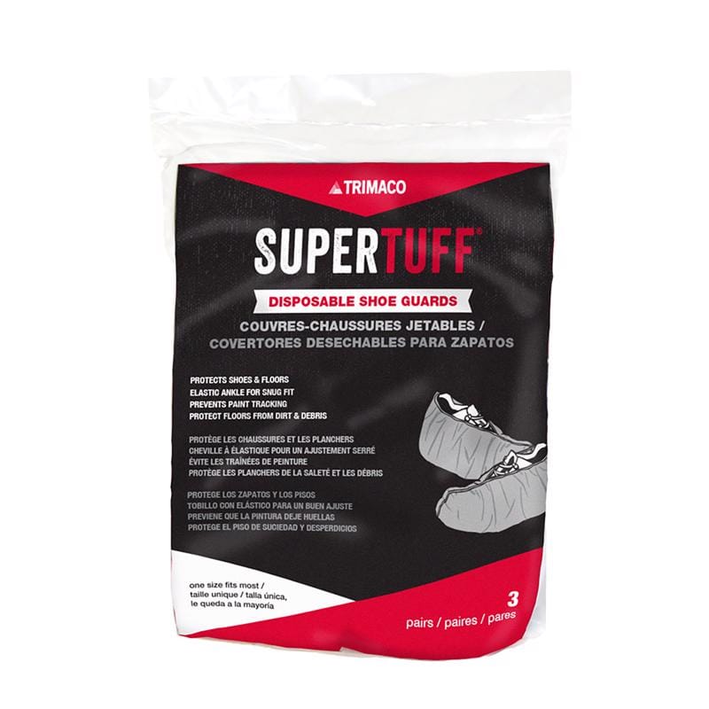 Supertuff 54311 Polypropylene Shoe Guards Blue One Size Fits Most 3 pk