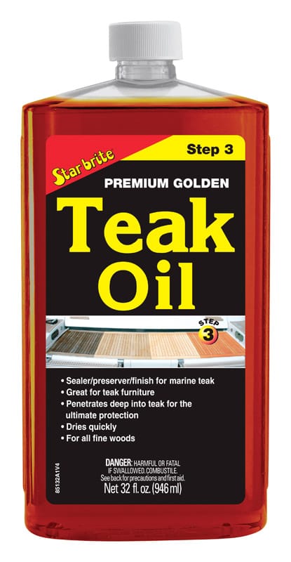 Star Brite 85132 Teak Oil Liquid 32 oz
