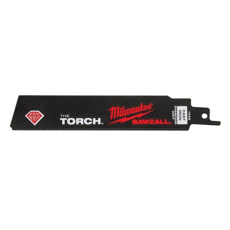 Milwaukee 48-00-1440 The Torch 6 in. Diamond Grit Reciprocating Saw Blade 1 pk