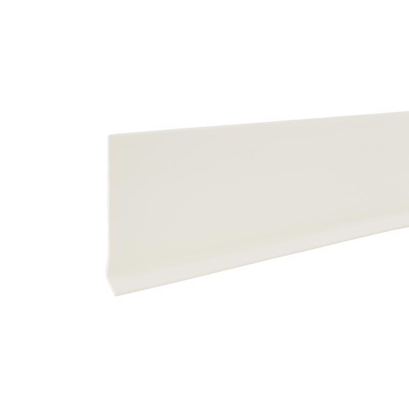 M-D Building Products 93229 4 in. H X 0.08 in. W X 20 ft. L Self-Stick Almond Vinyl Wall Base
