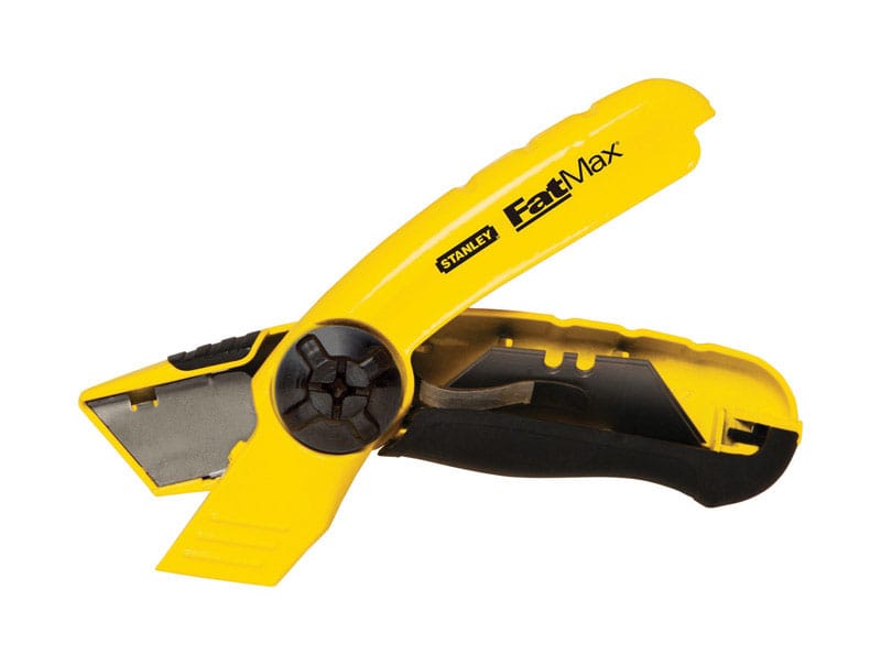 Stanley 10-780 FatMax 6-1/4 in. Fixed Blade Utility Knife Black/Yellow 1 pk