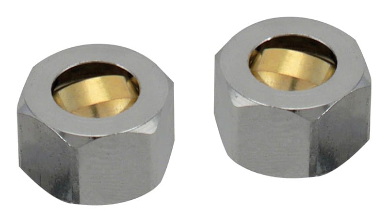 Plumb Pak PP81PC 3/8 in. Compression in. Brass Coupling Nut