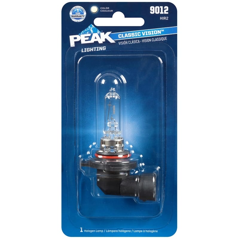 Peak 9012-BPP Classic Vision Halogen High/Low Beam Automotive Bulb 9012 HIR2