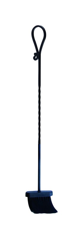 Panacea 15512 Black Powder Coated Steel Fireplace Brush