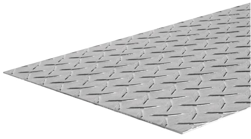 Steelworks 11800 24 in. W Uncoated Steel Diamond Tread Plate