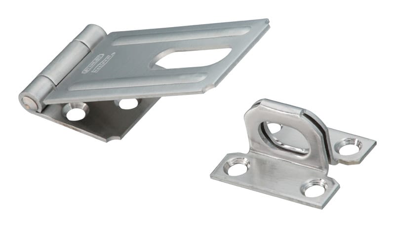 National Hardware N348-250 Stainless Steel 3-1/4 in. L Safety Hasp 1 pk
