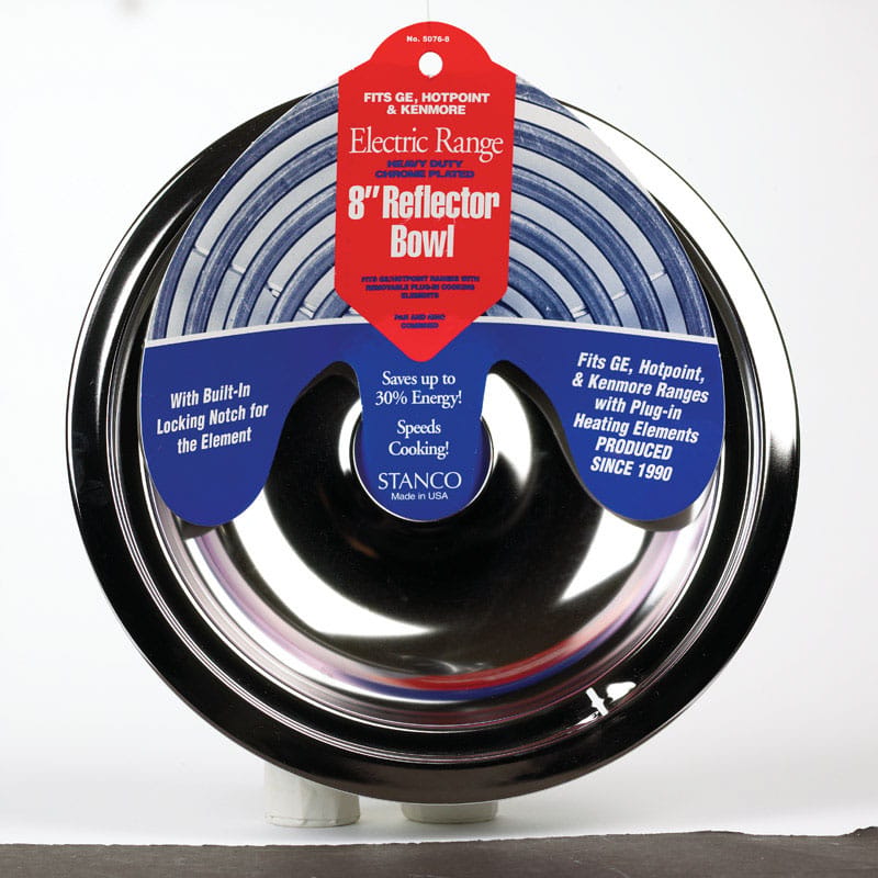 Stanco 5076-8 Steel Reflector Bowl 8 in. W