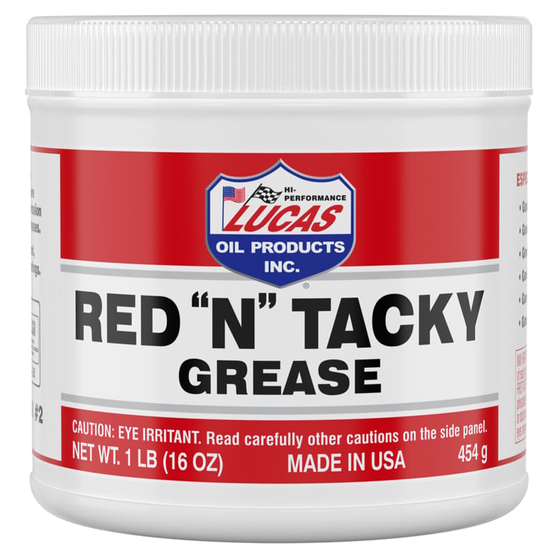 Lucas Oil Products 10574 Red "N" Tacky Red Lithium Grease 16 oz