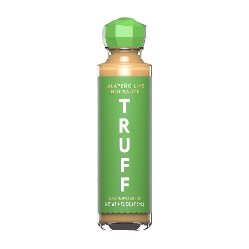 Truff 4GRTHS6 Gluten Free Black Truffle Jalapeno Lime Hot Sauce 4 oz