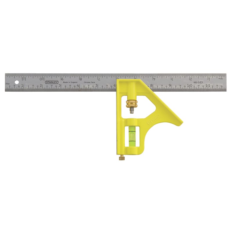Stanley 46-123 12 in. L X 3 in. H Steel English Combination Square