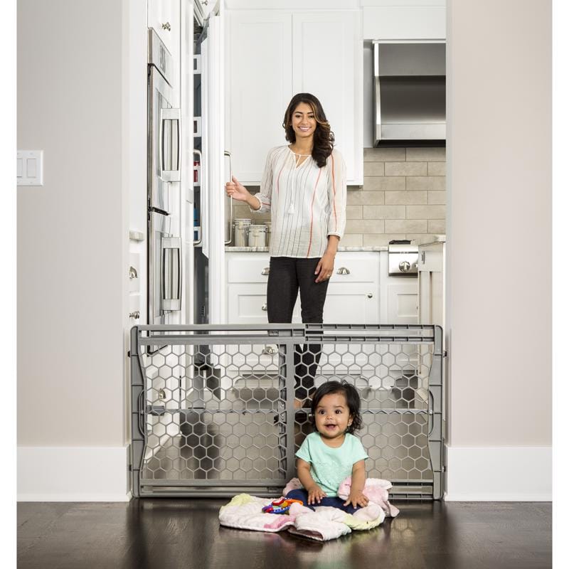 Regalo 0722 Gray 23 in. H X 42 in. W Plastic Expand Gate