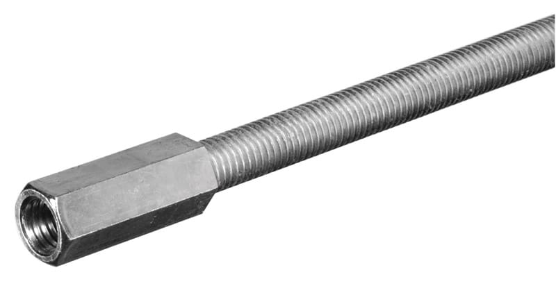 Boltmaster 11839 1/2 -13 in. Steel Coupling Nut 2 pk