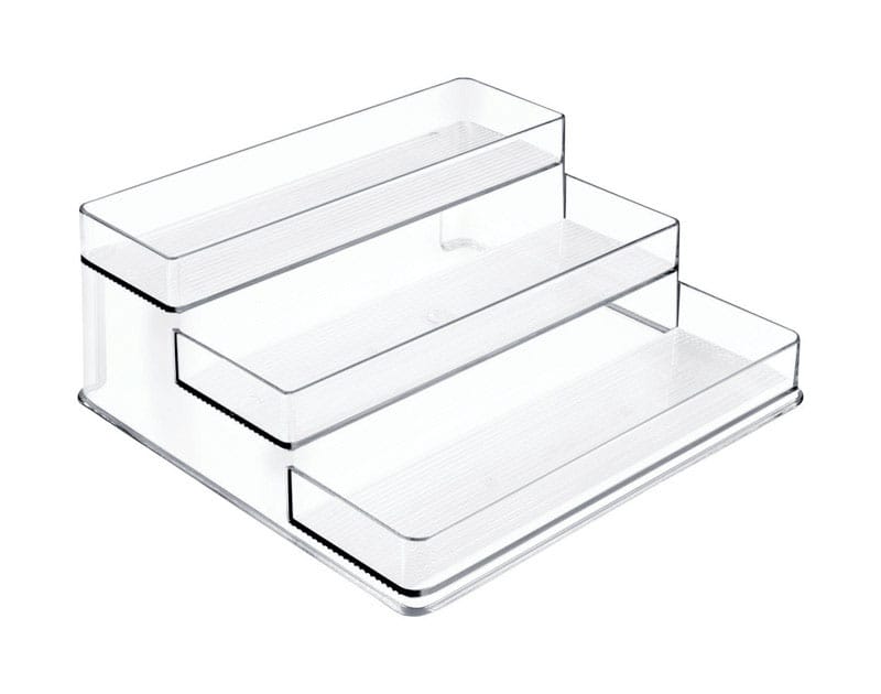 Idesign 62130 Linus 4 in. H X 9.25 in. W X 10.25 in. L Clear Spice Organizer
