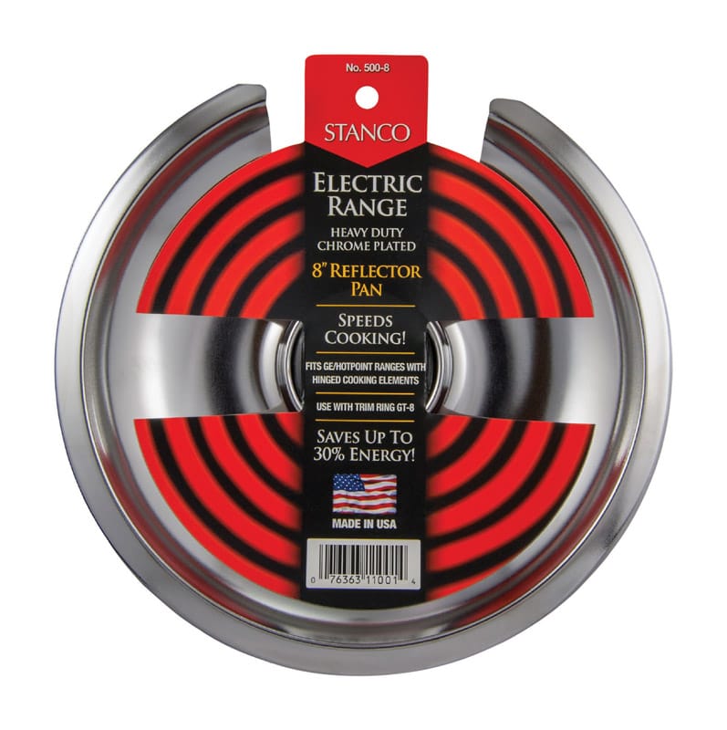 Stanco 500-8 Chrome Plated Reflector Pan 8 in. W