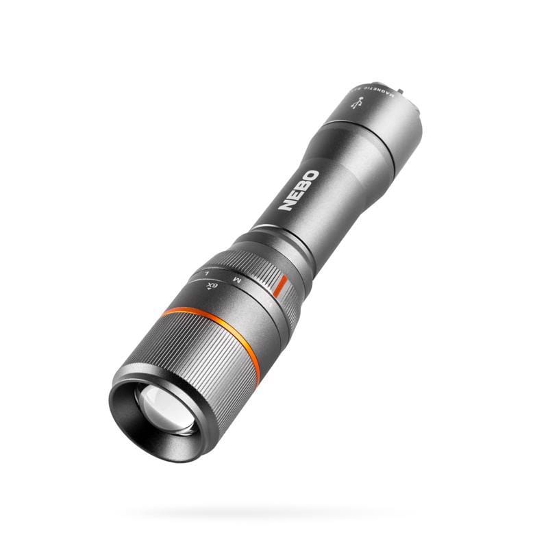 Nebo NEB-FLT-0018 Davinci 1000 lm Black LED Rechargeable Rechargeable Flashlight 18650 Battery