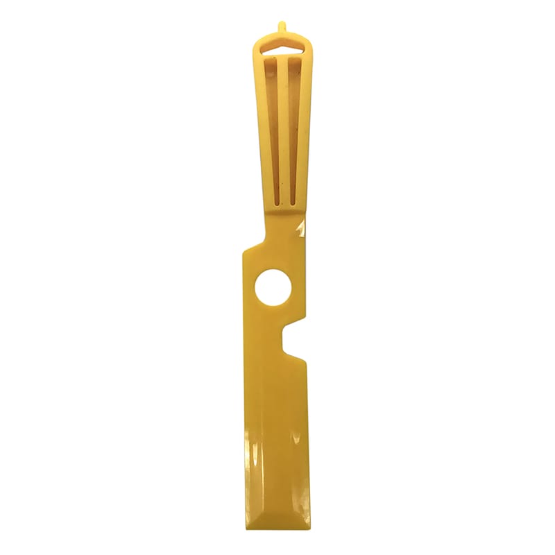 Linzer 5500 1200 Super Stir 12 in. W Yellow Paint Spatula
