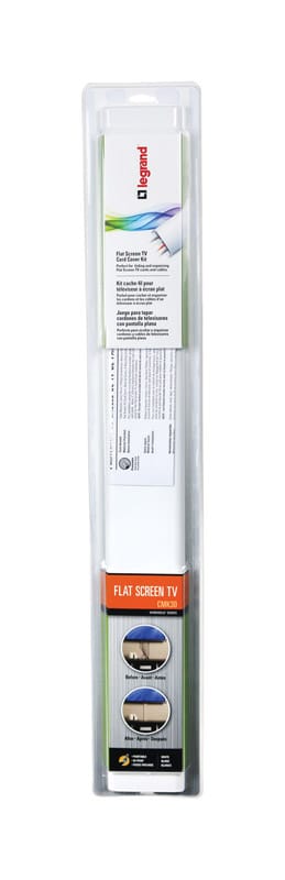 Legrand CMK30 3 1/2 x 5/8 in. D X 30 in. L Cord Cover 1 pk
