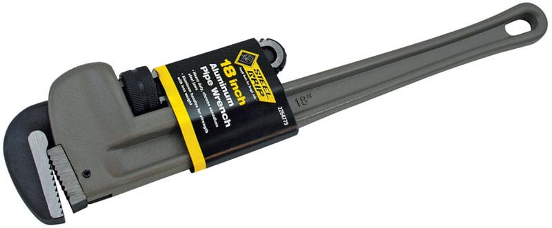 Steel Grip 2254779 Pipe Wrench 18 in. L 1 pc